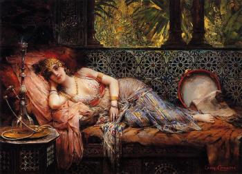 裡昂 弗朗索瓦 科梅爾 Odalisque 裡昂 弗朗索瓦 科梅爾 Odalisque